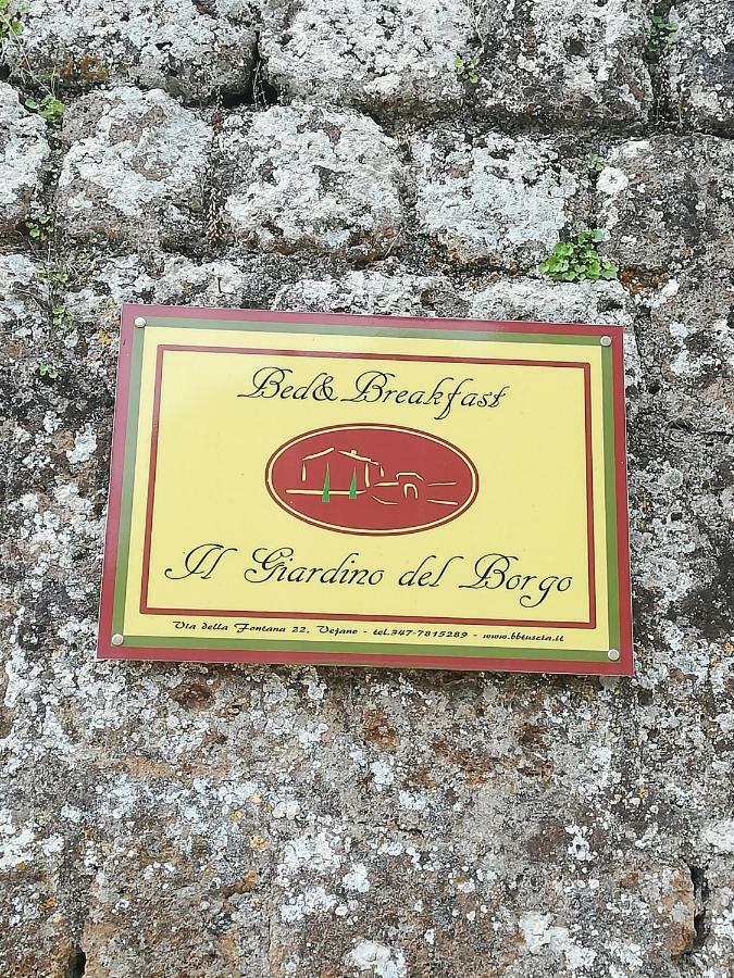 B&B Il Giardino Del Borgo Veiano Eksteriør bilde